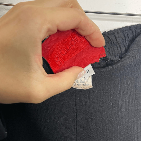 BLANQUE linen blend wide leg pant blank lagenlook gauzy WOMENS 0 small - Picture 3 of 6